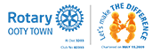 Rotary Ooty Town Logo